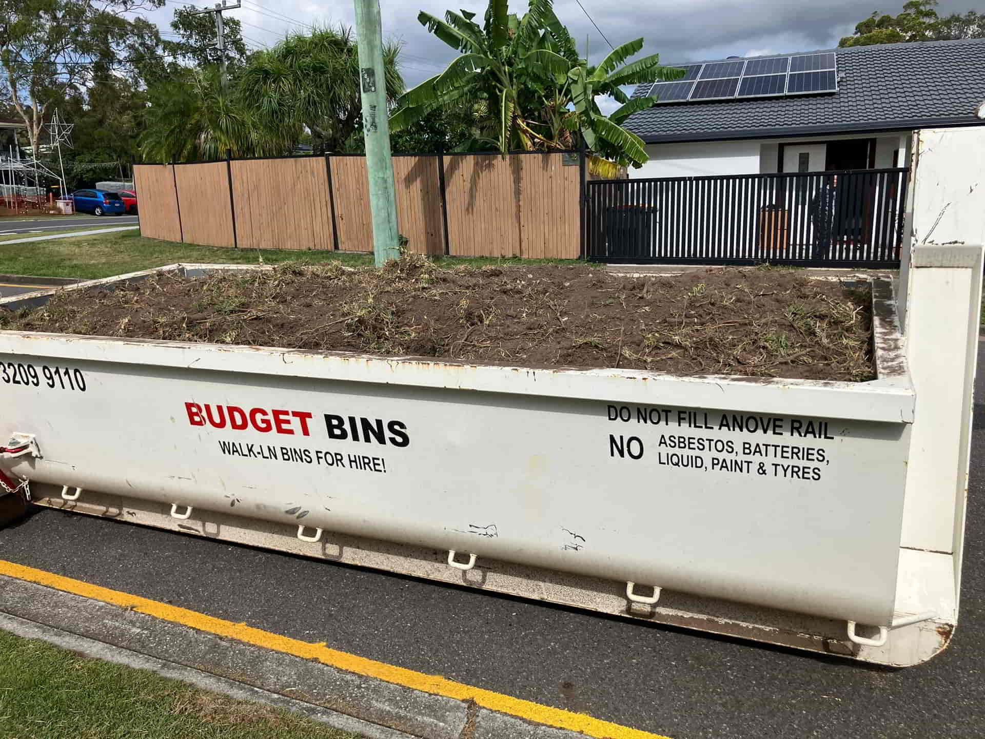 soil skip bin hire brisbane gold coast budget bins Skip Bin Hire For Green Waste In Brisbane